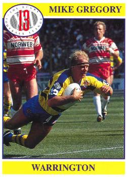 1991 Merlin Rugby League #100 Mike Gregory Front